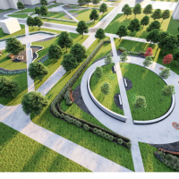 Architectural Design of UCCK Outdoors/Green Spaces, Prishtina